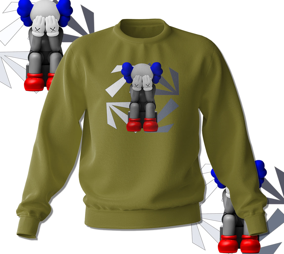 Kaws Cartoon Sweatshirt