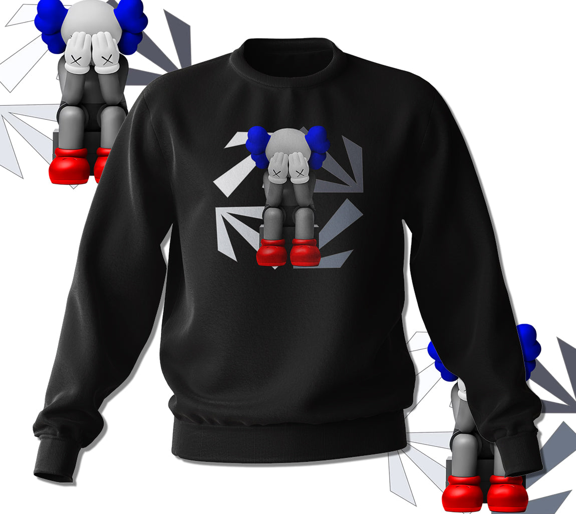 Kaws Cartoon Sweatshirt