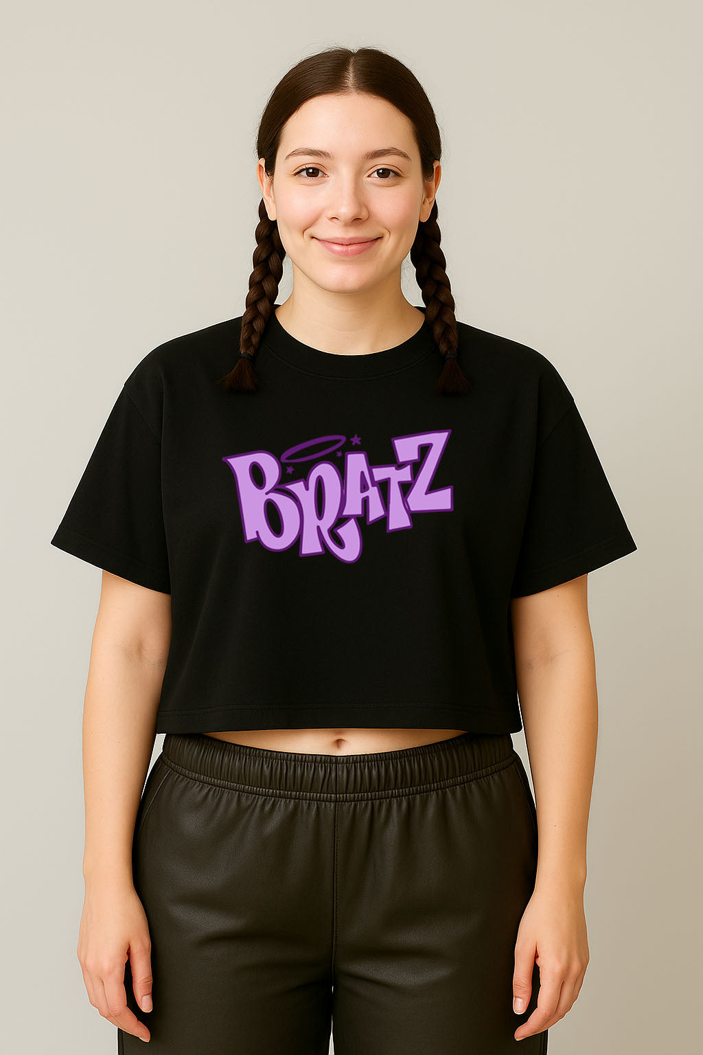 Bratz Crop Top for Tees Women