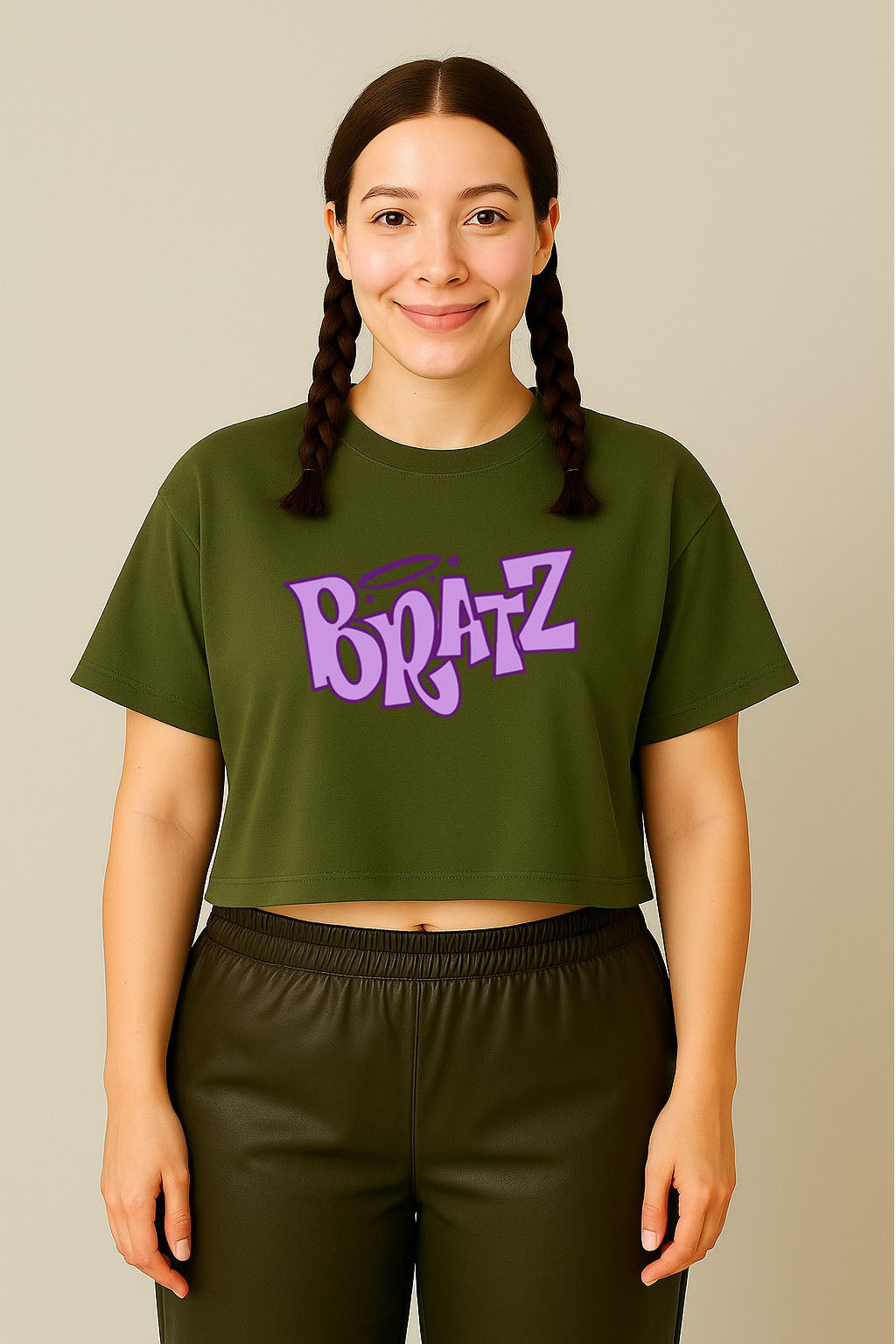 Bratz Crop Top for Tees Women