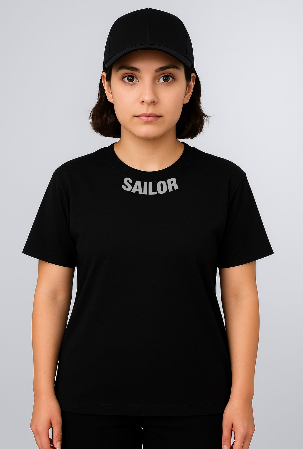 Retro Sailor Moon Graphic T-Shirt – Black Anime Streetwear Tee