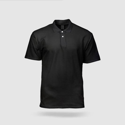 Black Polo Tee