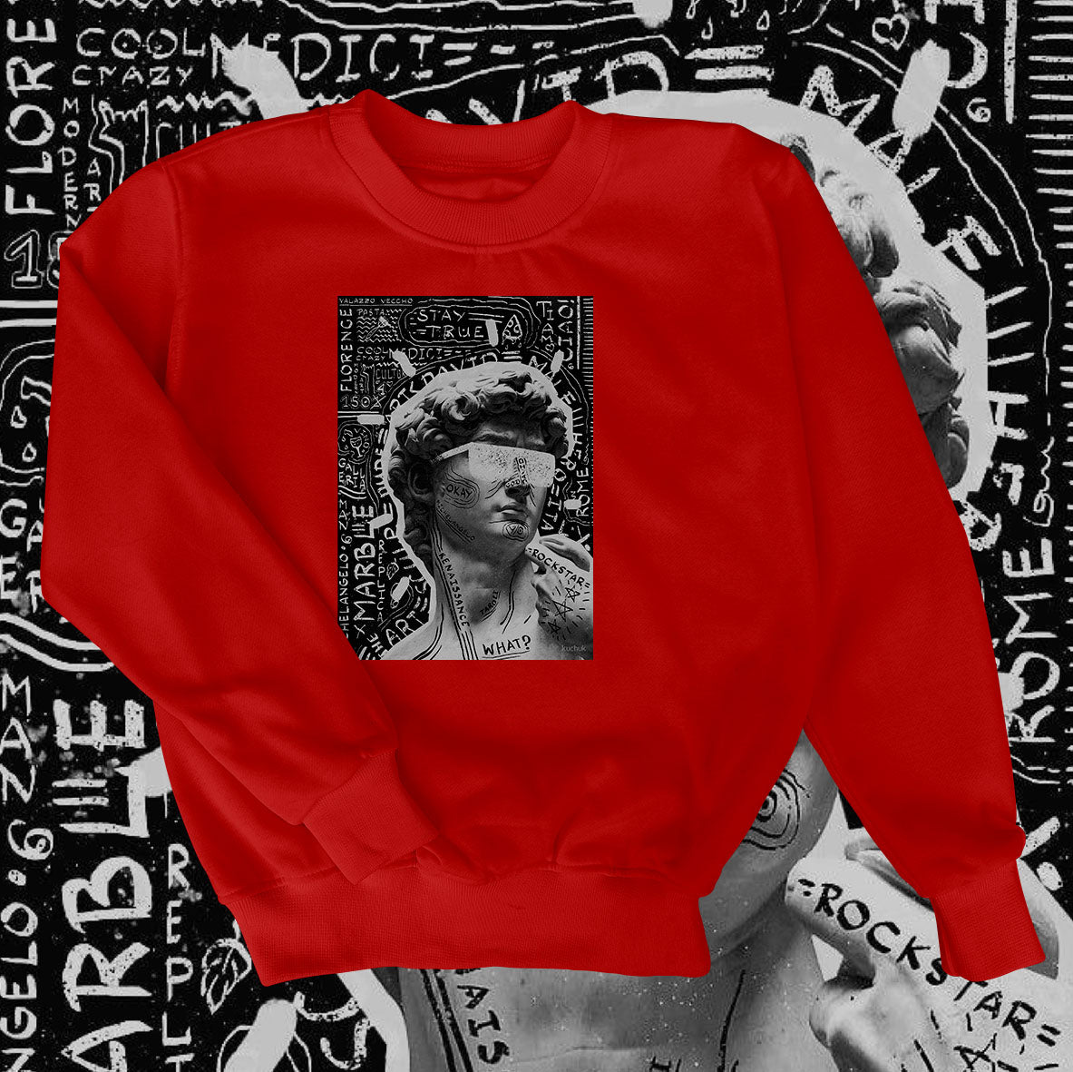 Michelangelo Graffiti Sweatshirt