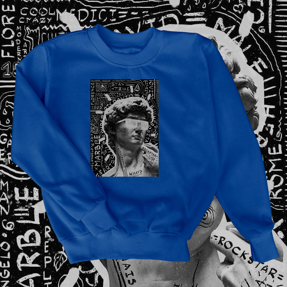 Michelangelo Graffiti Sweatshirt