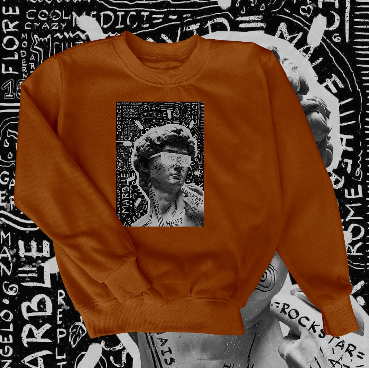 Michelangelo Graffiti Sweatshirt