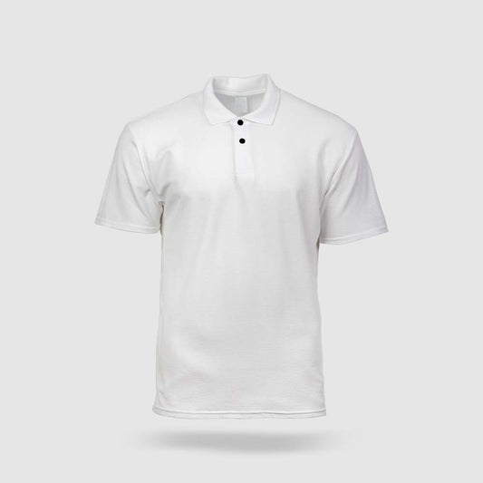 White Polo Tee