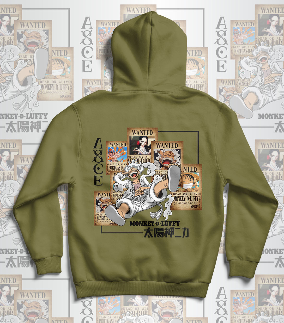 One Piece Luffy Wanted