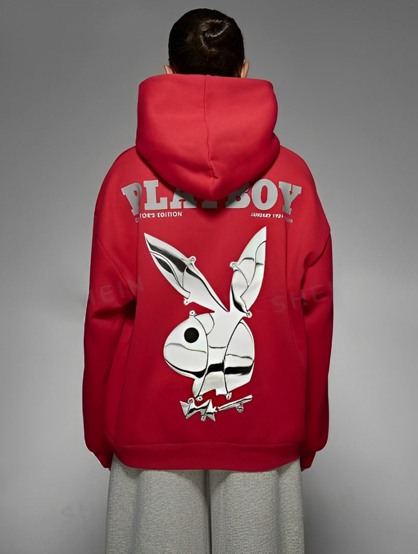 Playboy Bunny Print On Back