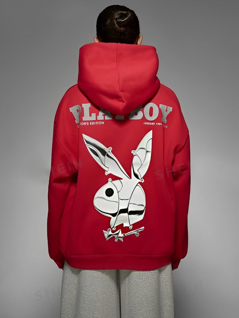 Playboy Bunny Print On Back